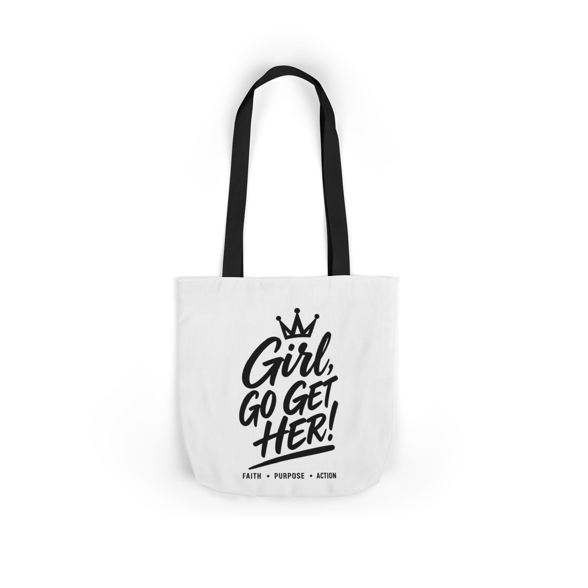Canvas Tote Bag, 5-Color Straps