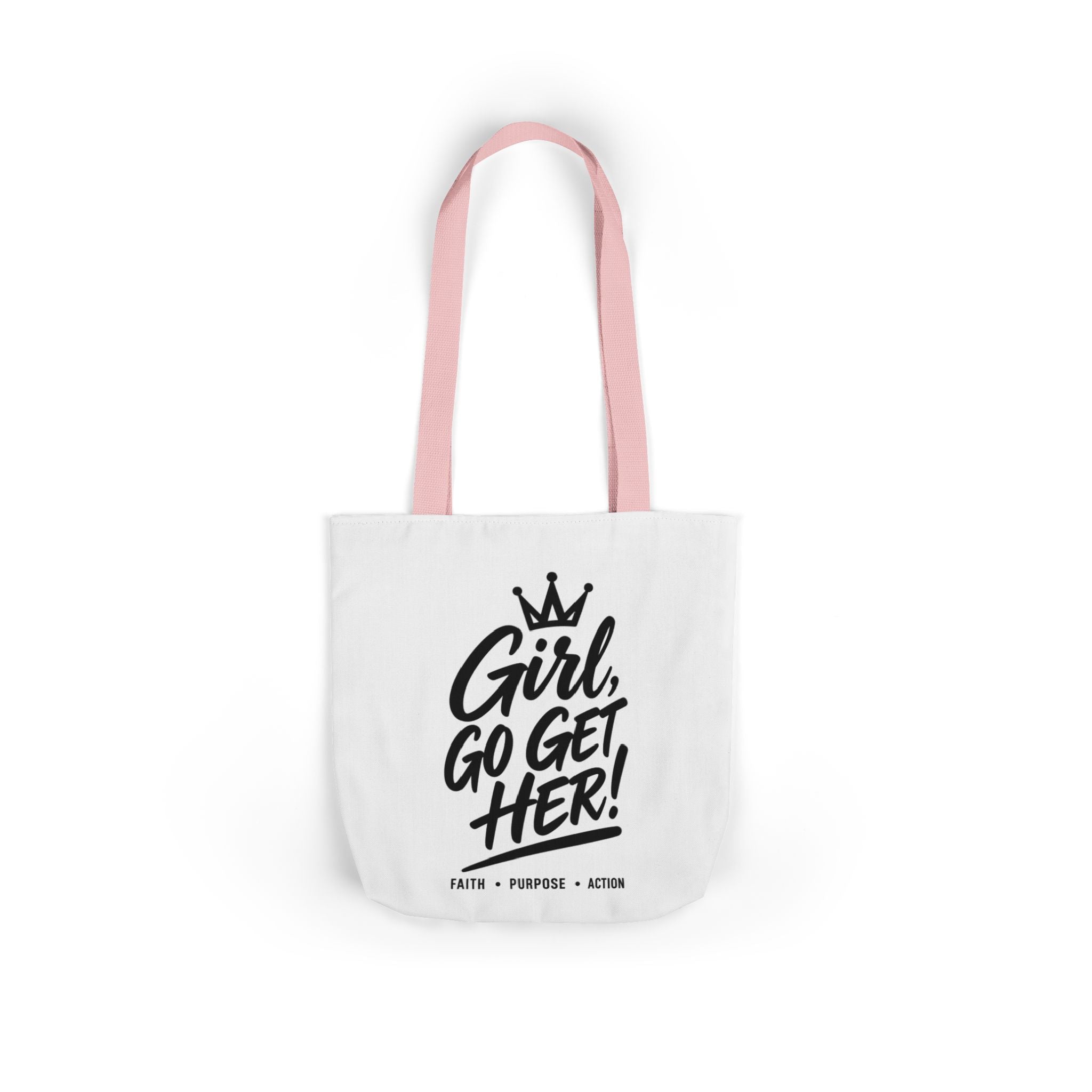 Canvas Tote Bag, 5-Color Straps