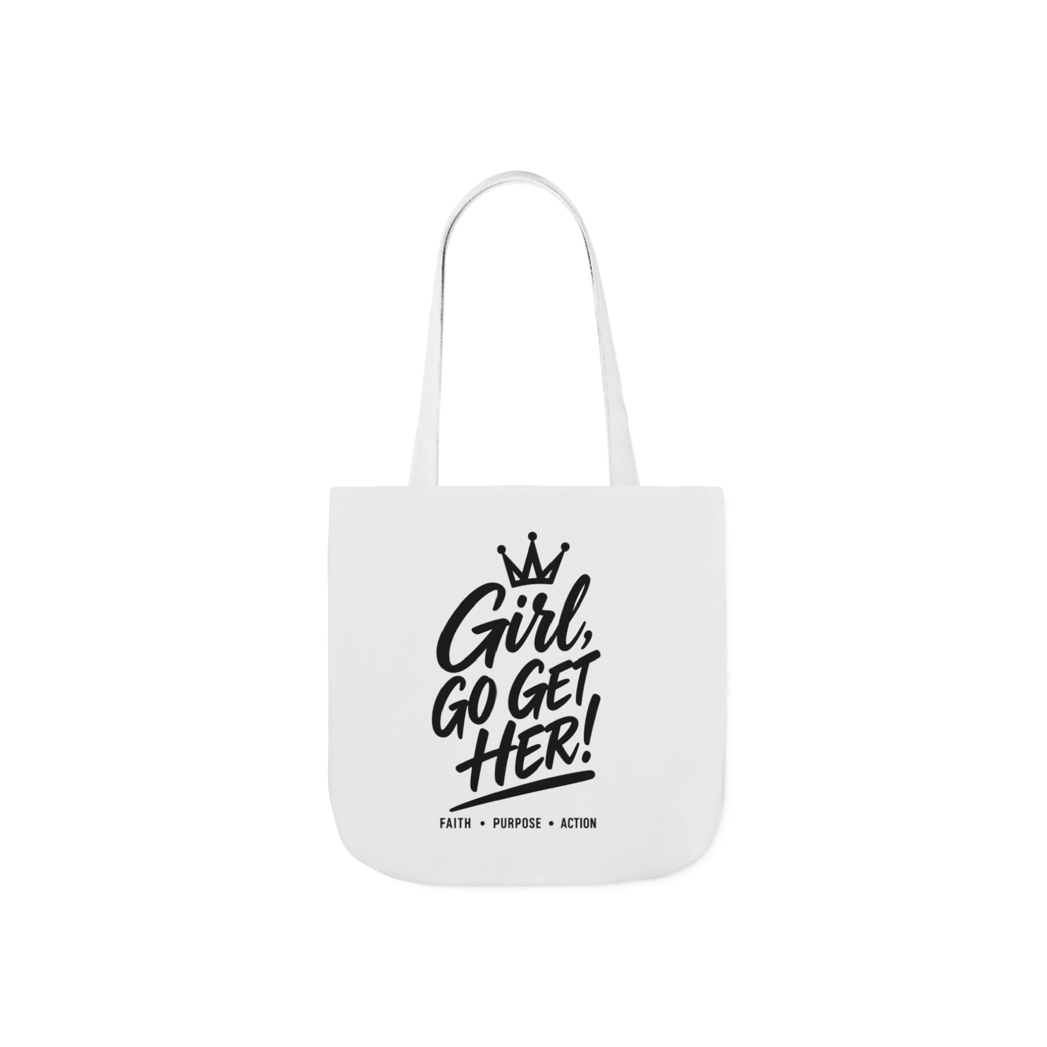 Canvas Tote Bag, 5-Color Straps