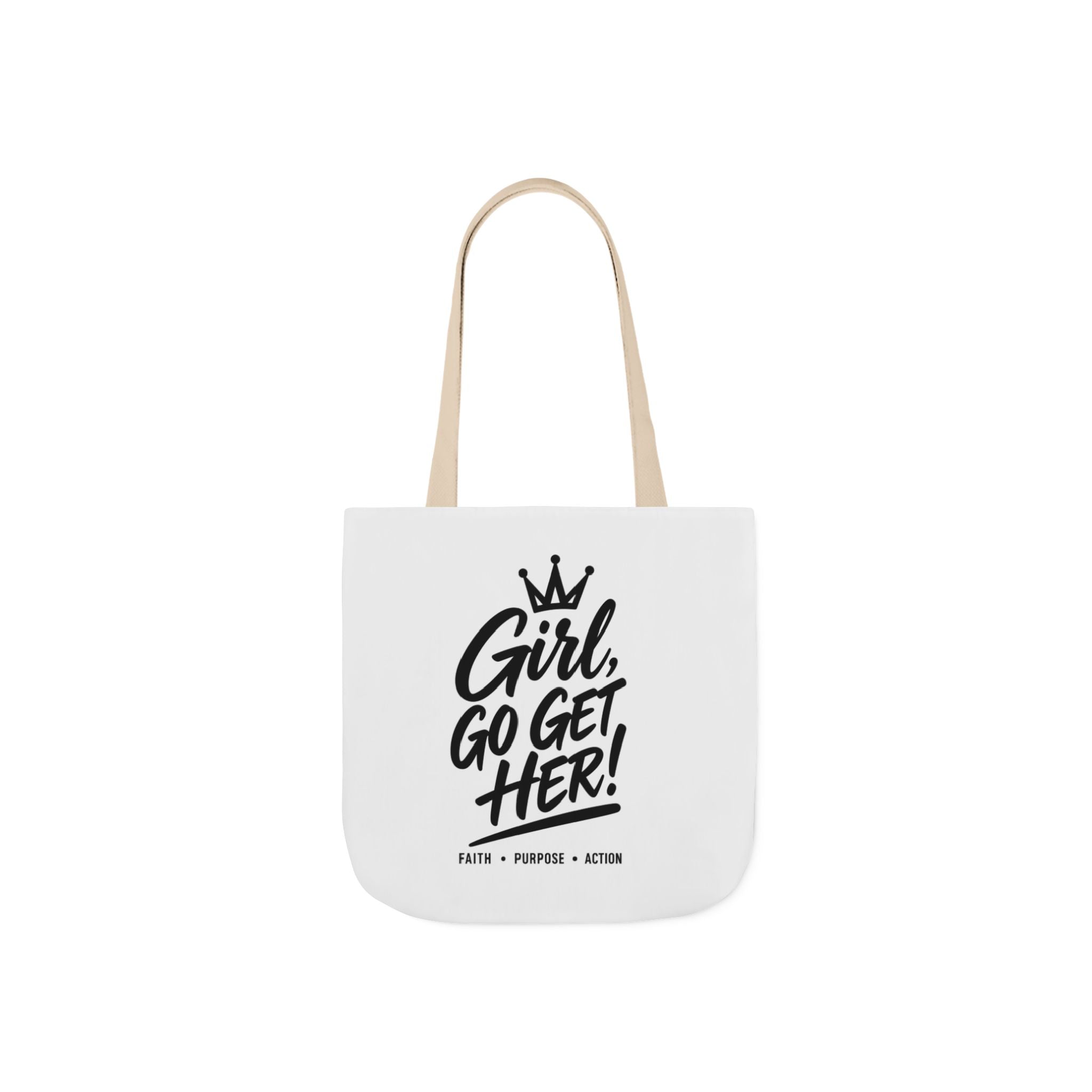 Canvas Tote Bag, 5-Color Straps