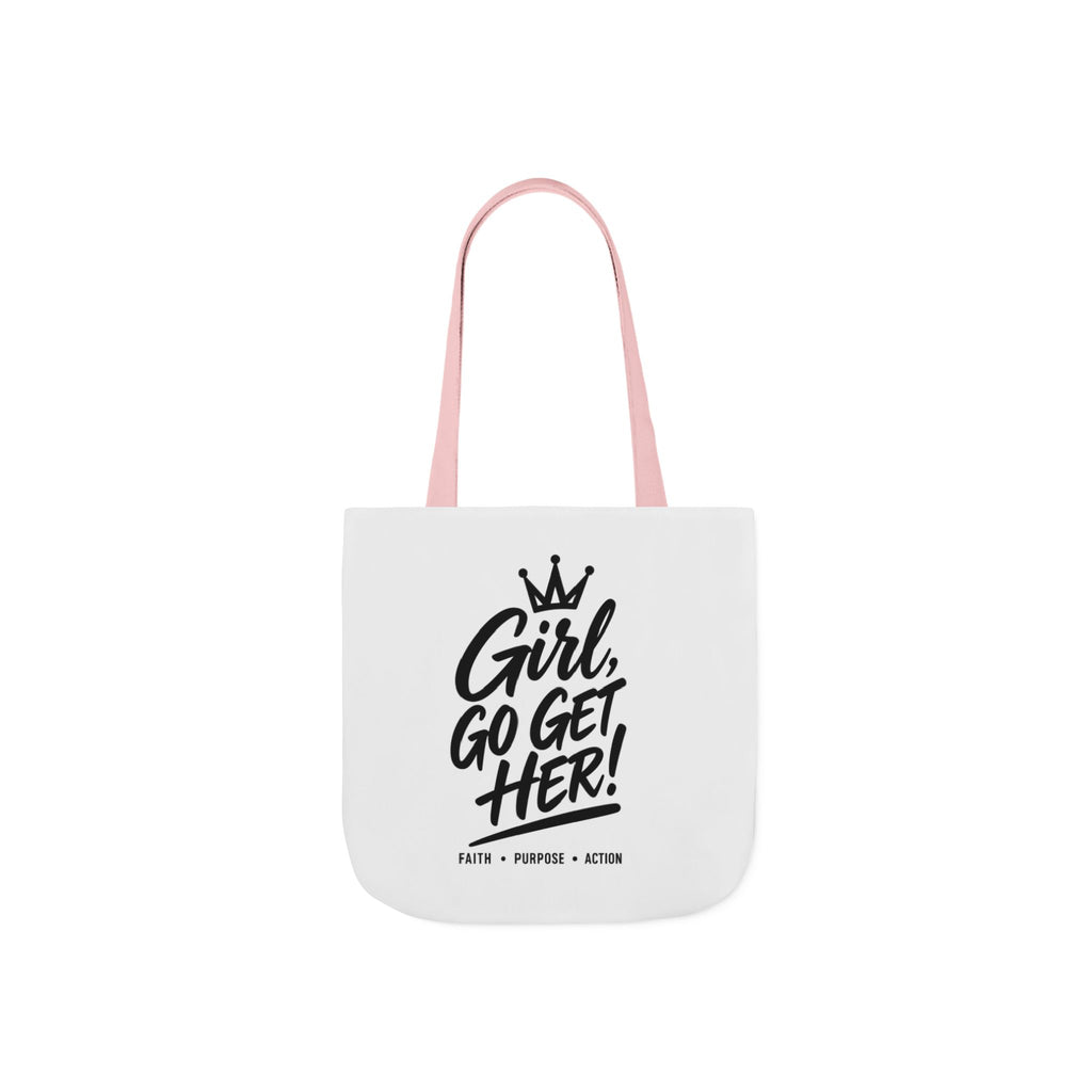 Canvas Tote Bag, 5-Color Straps