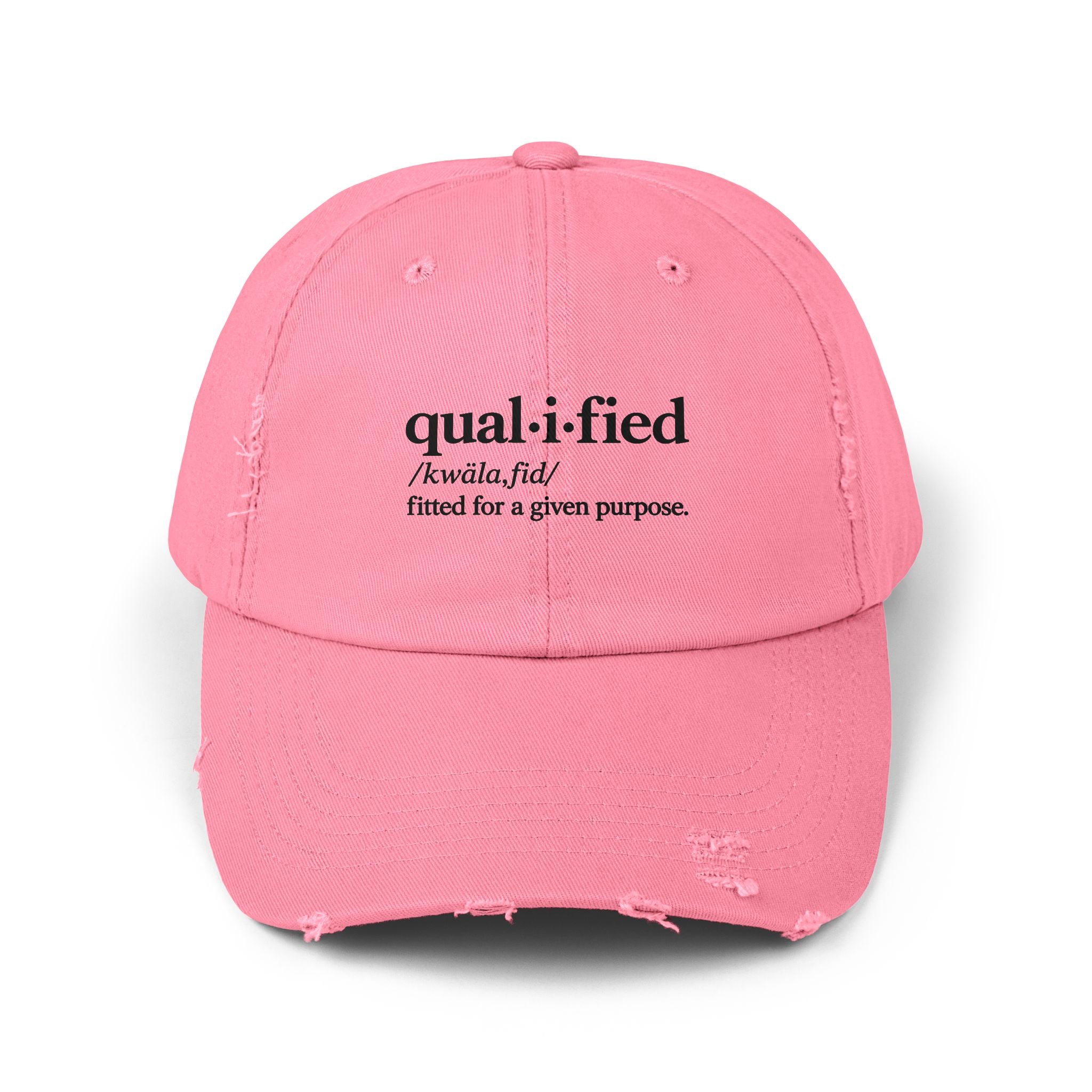 Unisex Distressed Cap