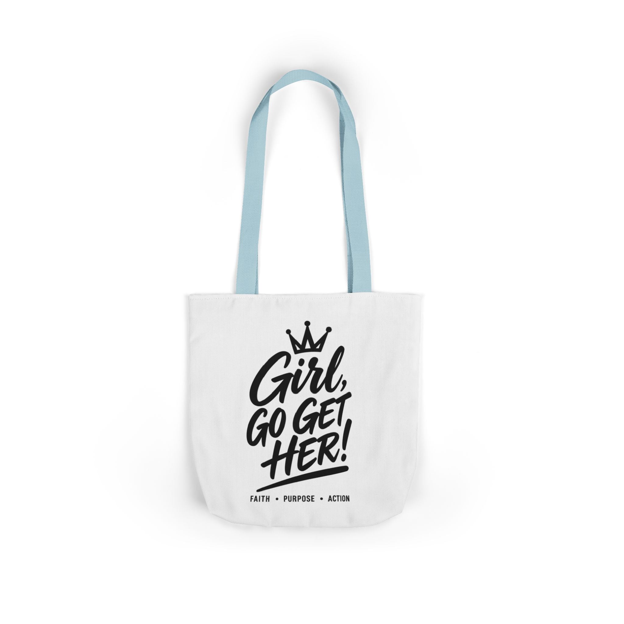 Canvas Tote Bag, 5-Color Straps