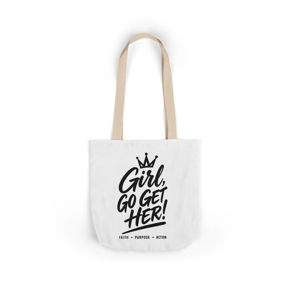 Canvas Tote Bag, 5-Color Straps