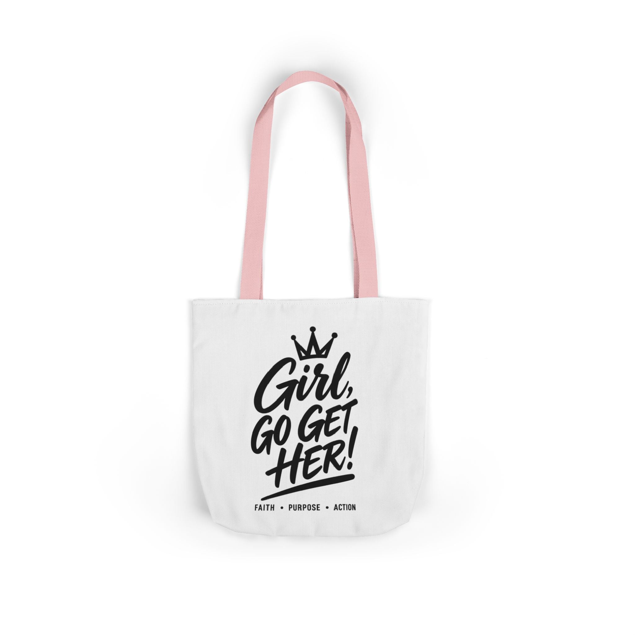 Canvas Tote Bag, 5-Color Straps