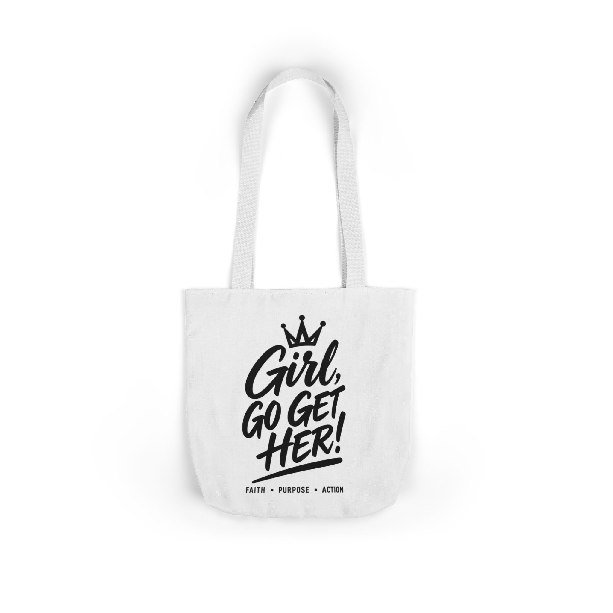 Canvas Tote Bag, 5-Color Straps