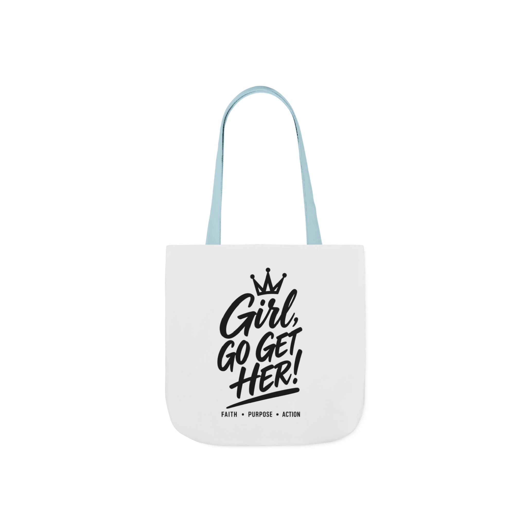 Canvas Tote Bag, 5-Color Straps