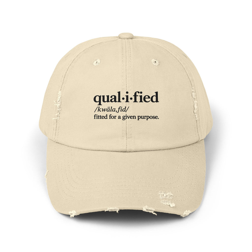 Unisex Distressed Cap