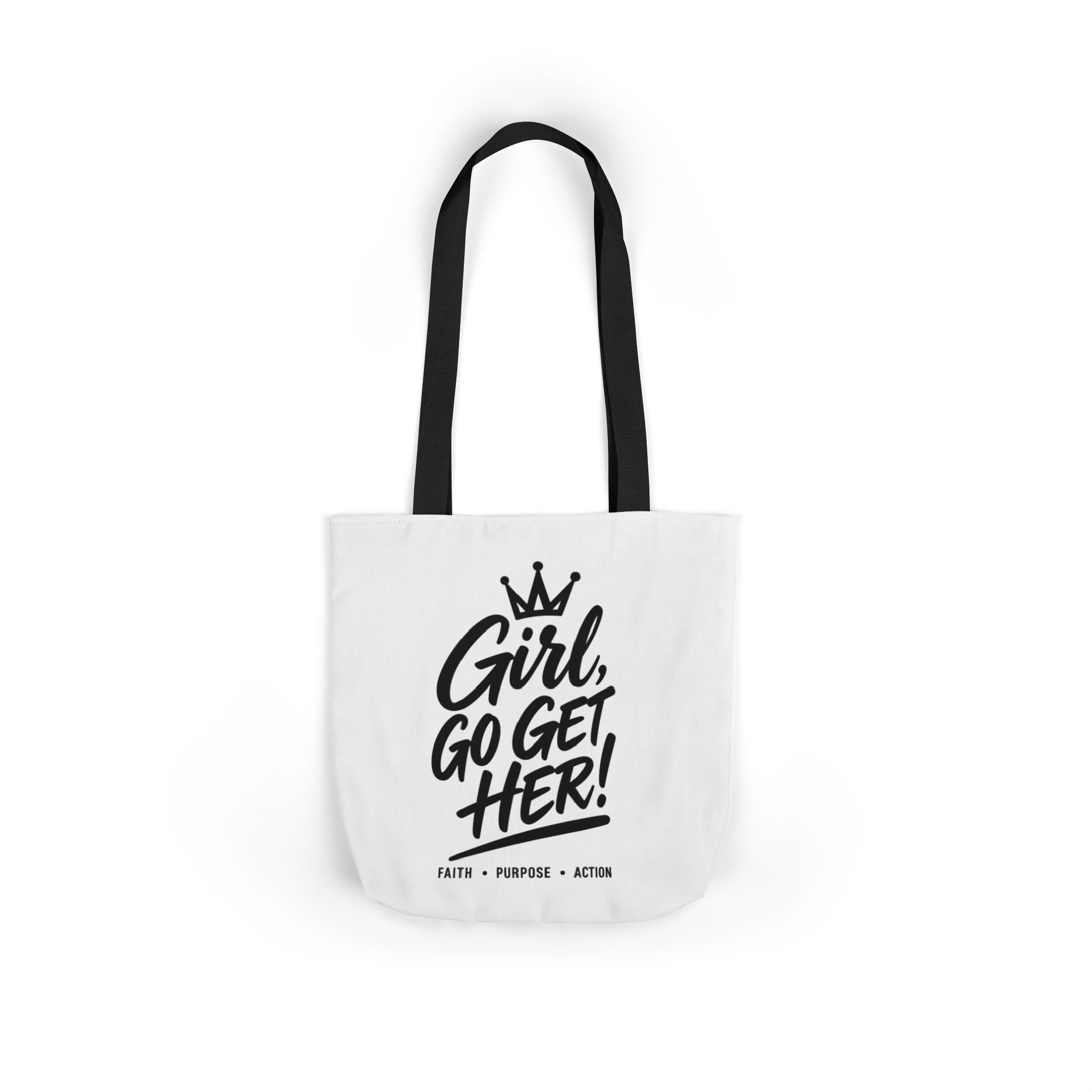 Canvas Tote Bag, 5-Color Straps