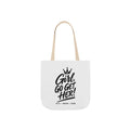 Canvas Tote Bag, 5-Color Straps